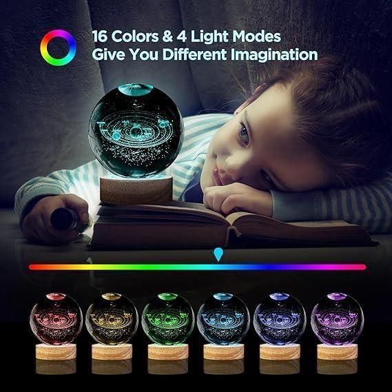 3D Crystal Lamp